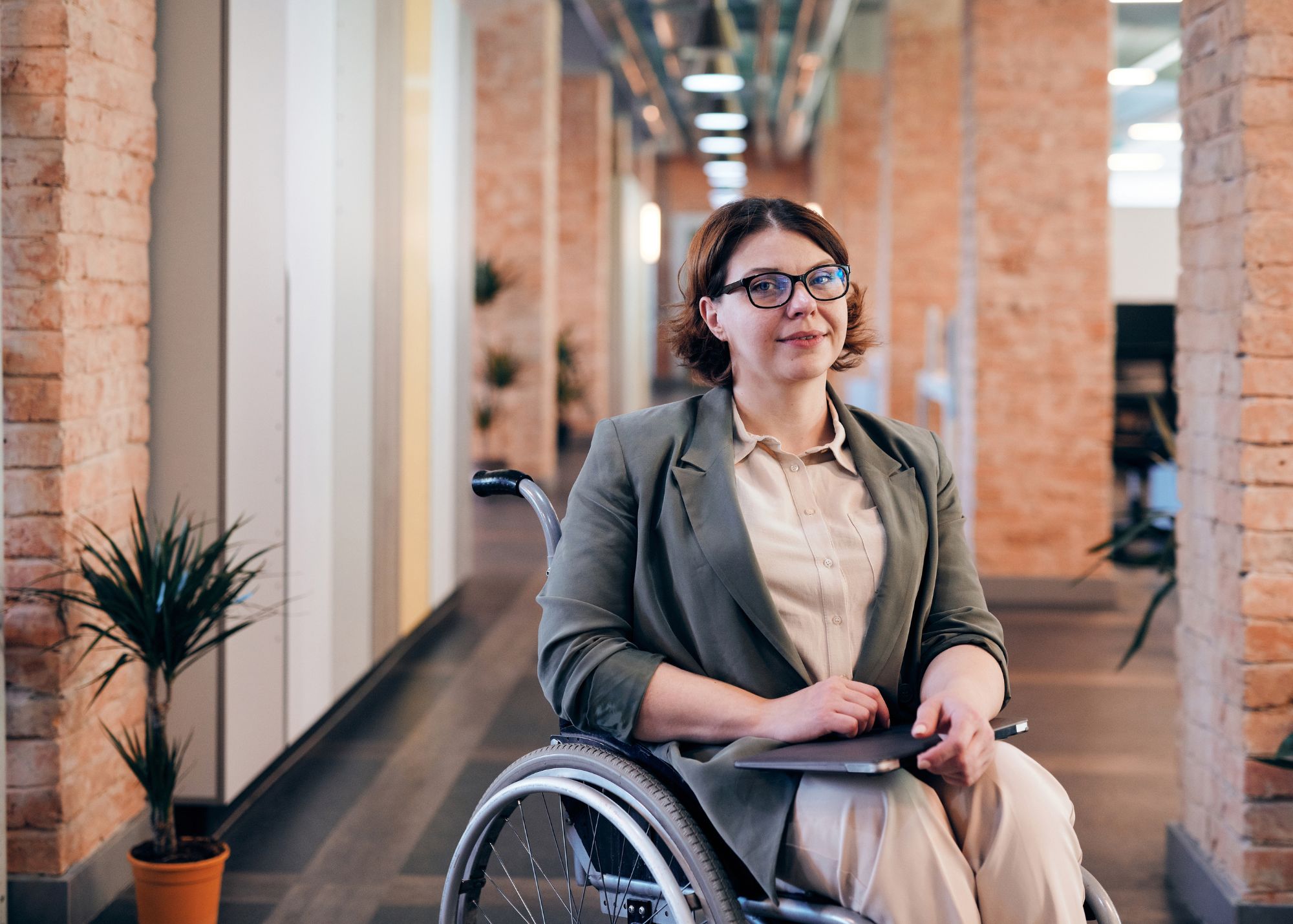 female entrepreneur in wheelchair
